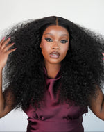 Peruvian Burmese Curl 13x4 Lace Wig