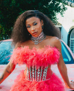 LUSANDA - Water Wave Brazilian 13x4 Lace Front Wig