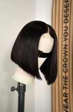 Bone Straight Vietnamese 2x6 Bob 8” - Natural