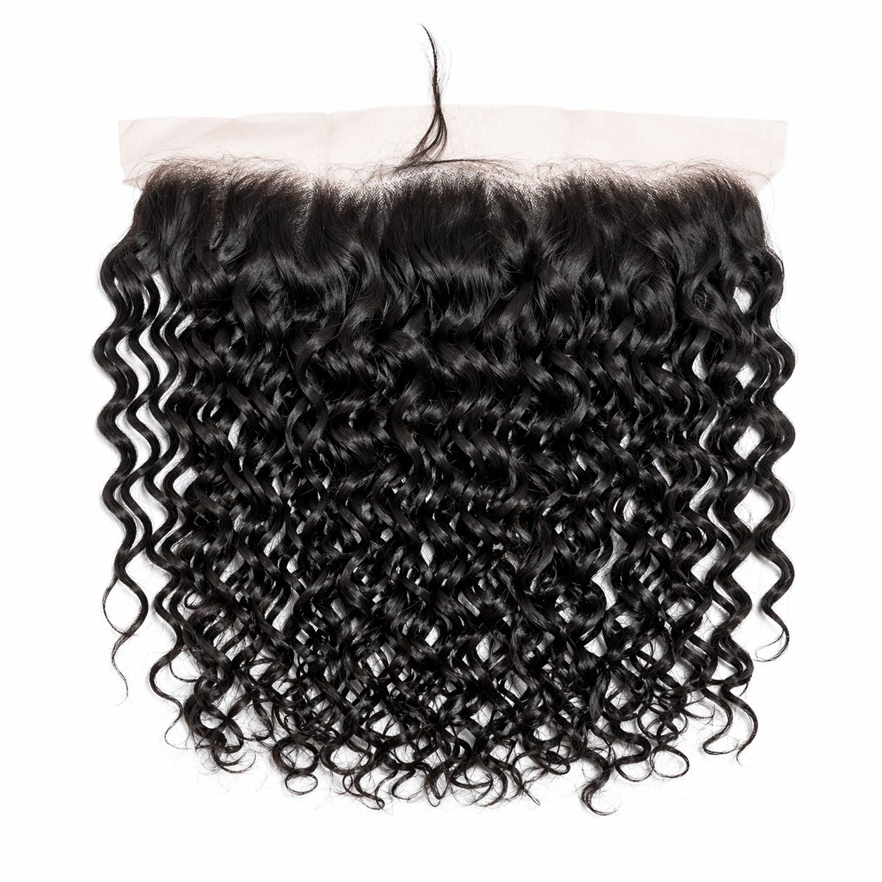 Peruvian Crown Frontal Closure Water Wave