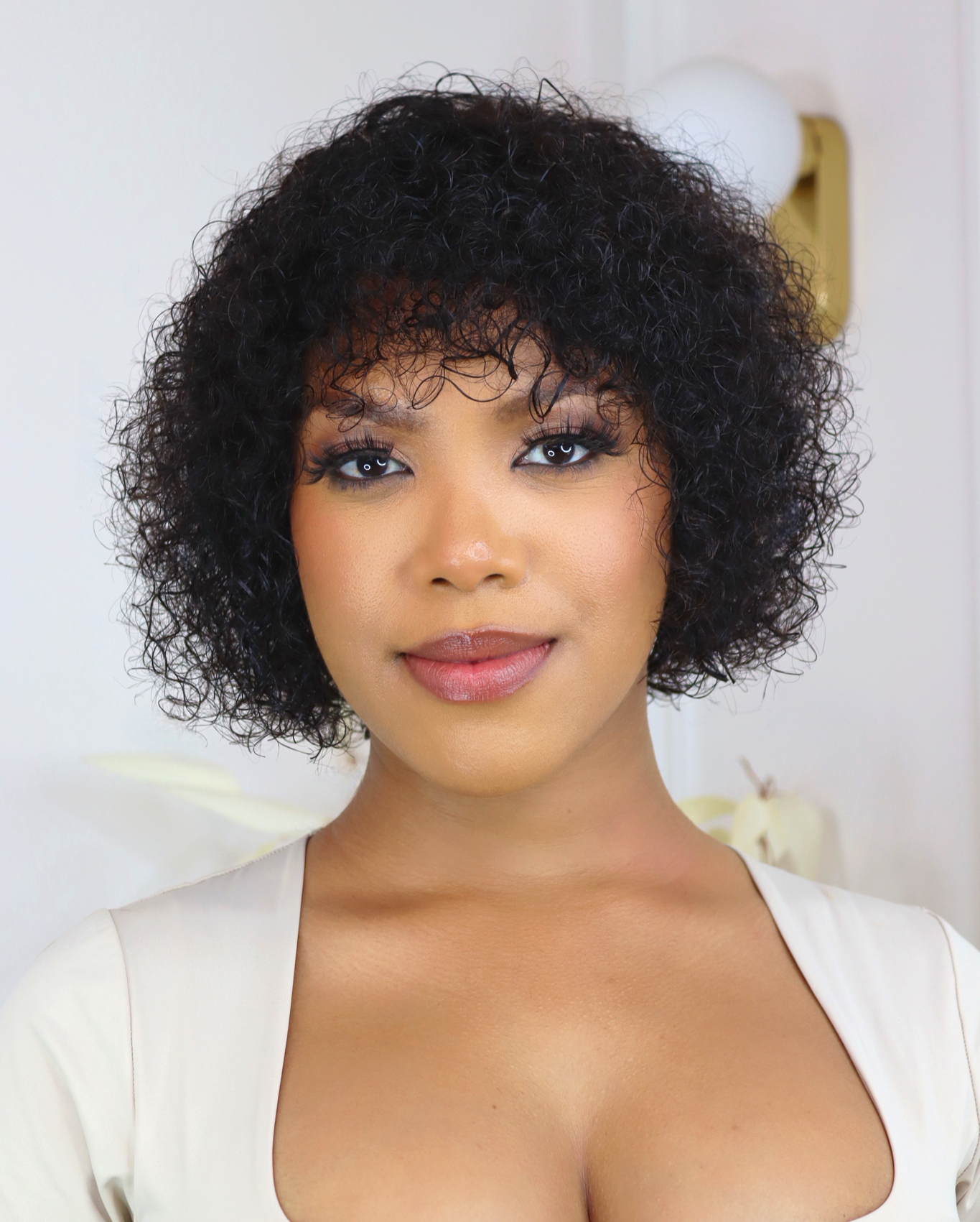 YOLI - Brazilian Water Wave Fringe Bob - Nat