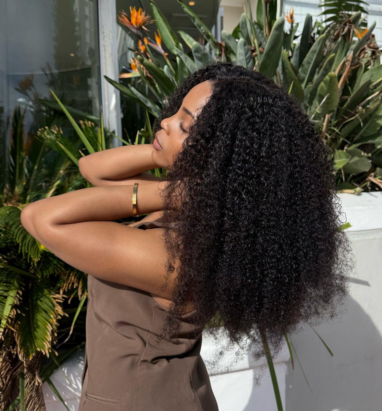 BONTLE - Kinky Curl Brazilian 4x4 Lace Wig
