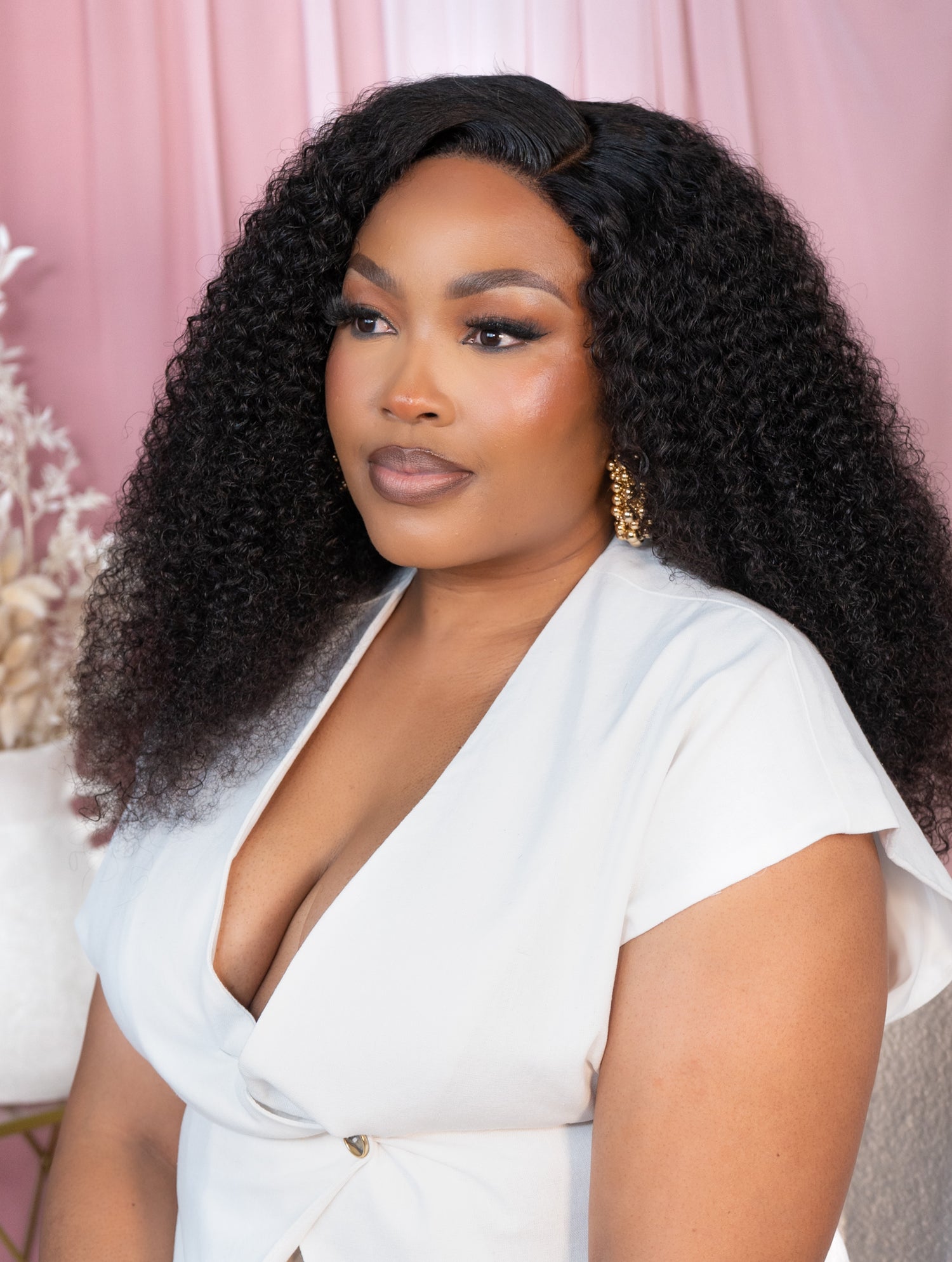 BONTLE - Kinky Curl Brazilian 4x4 Lace Wig