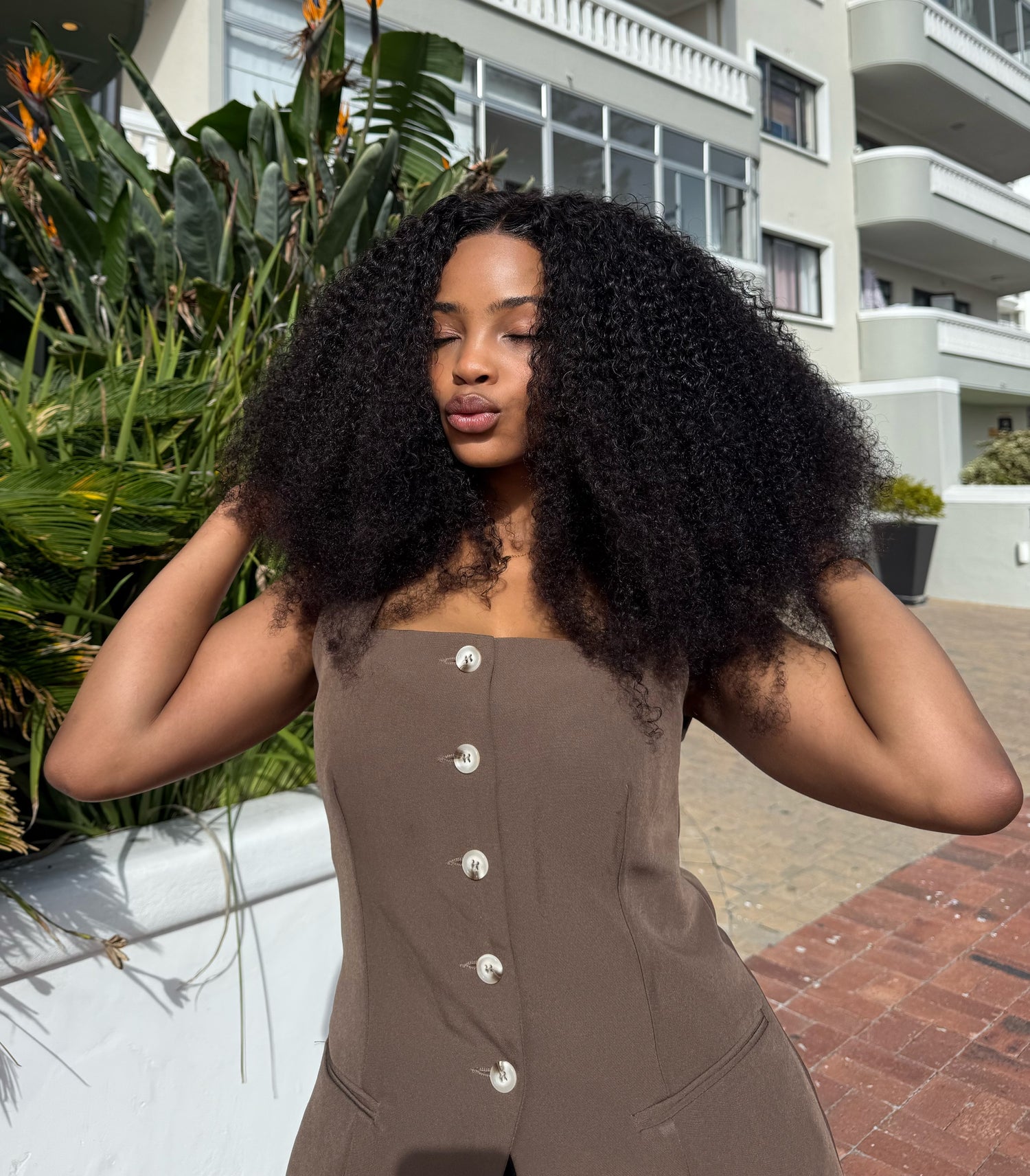 BONTLE - Kinky Curl Brazilian 4x4 Lace Wig