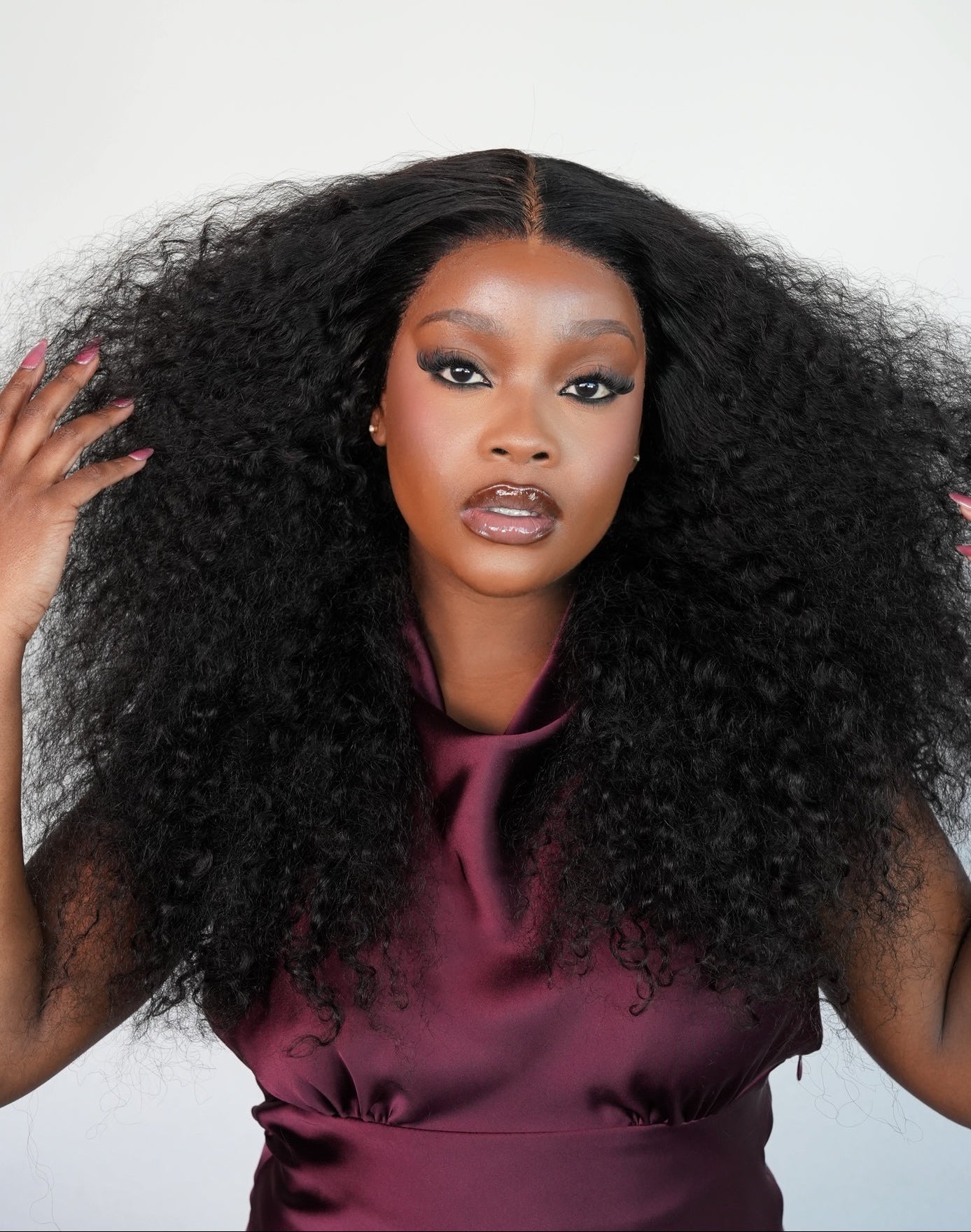 Peruvian Burmese Curl 13x4 Lace Wig
