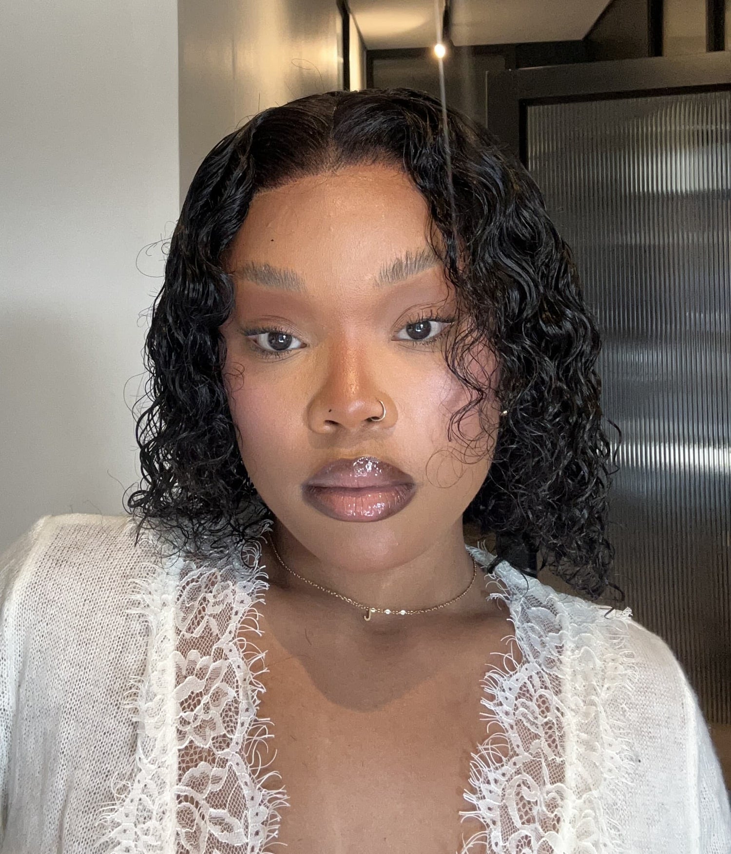 AMARA -  Brazilian 13X4 Deep Wave Blunt-Cut Wig – 12”