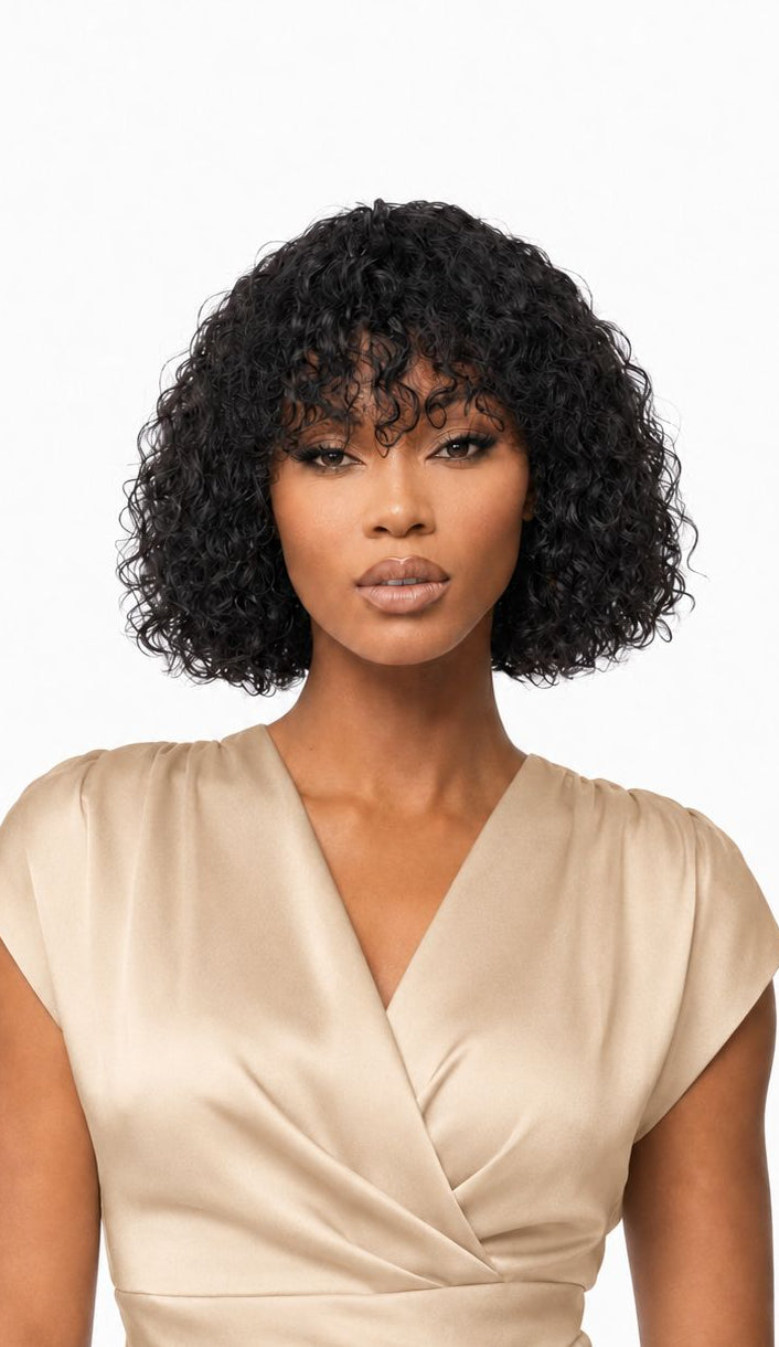 YOLI - Brazilian Water Wave Fringe Bob - Nat