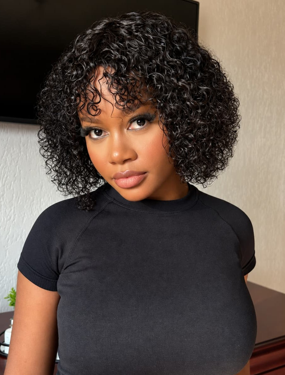 YOLI - Brazilian Water Wave Fringe Bob - Nat