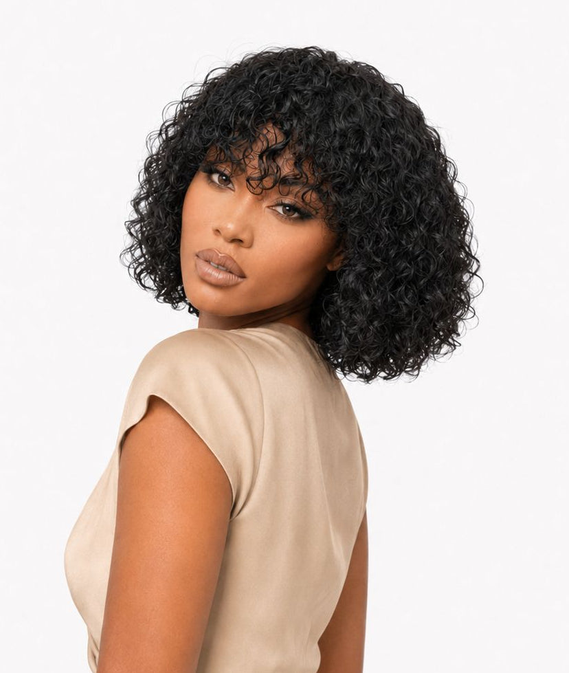 YOLI - Brazilian Water Wave Fringe Bob - Nat