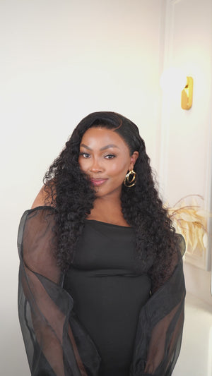 
                  
                    Load and play video in Gallery viewer, Cambodian 13x4 Deep Wave Wig - Nat - 22&amp;quot;
                  
                