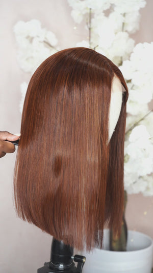 
                  
                    Load and play video in Gallery viewer, PRE-ORDER - Kabelo - Peruvian 13x4 Lace Frontal Wig - 33 - 12&amp;quot;
                  
                