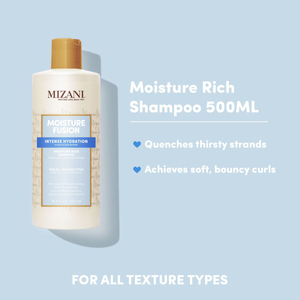 
                  
                    MIZANI MOISTURE FUSION CLARIFYING SHAMPOO 500ML
                  
                
