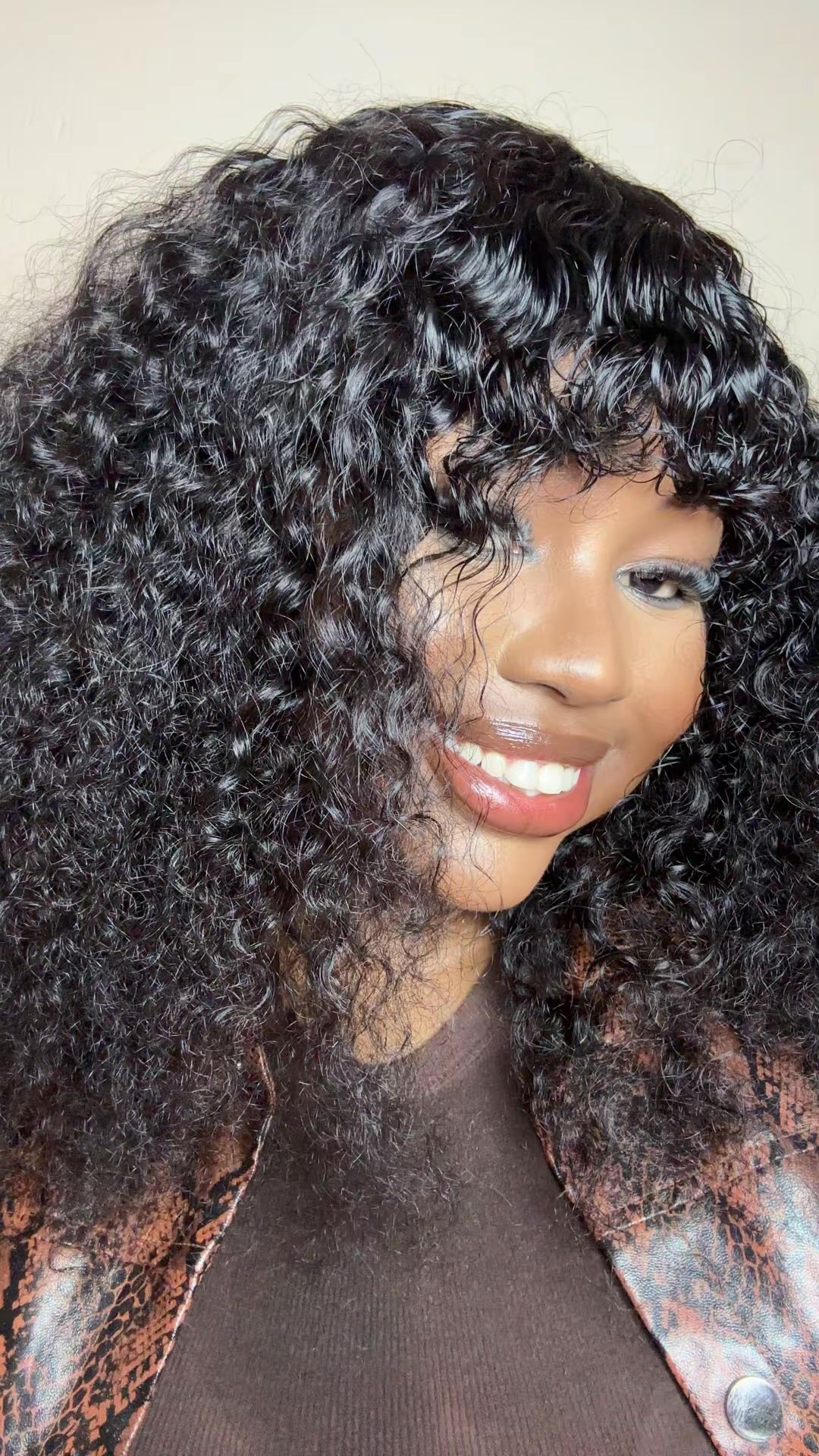 BRIDGET - Brazilian Water Wave Fringe 18"