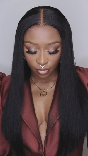 
                  
                    Load and play video in Gallery viewer, DIDI - Peruvian Double Drawn Lace Wig 18&amp;quot;
                  
                